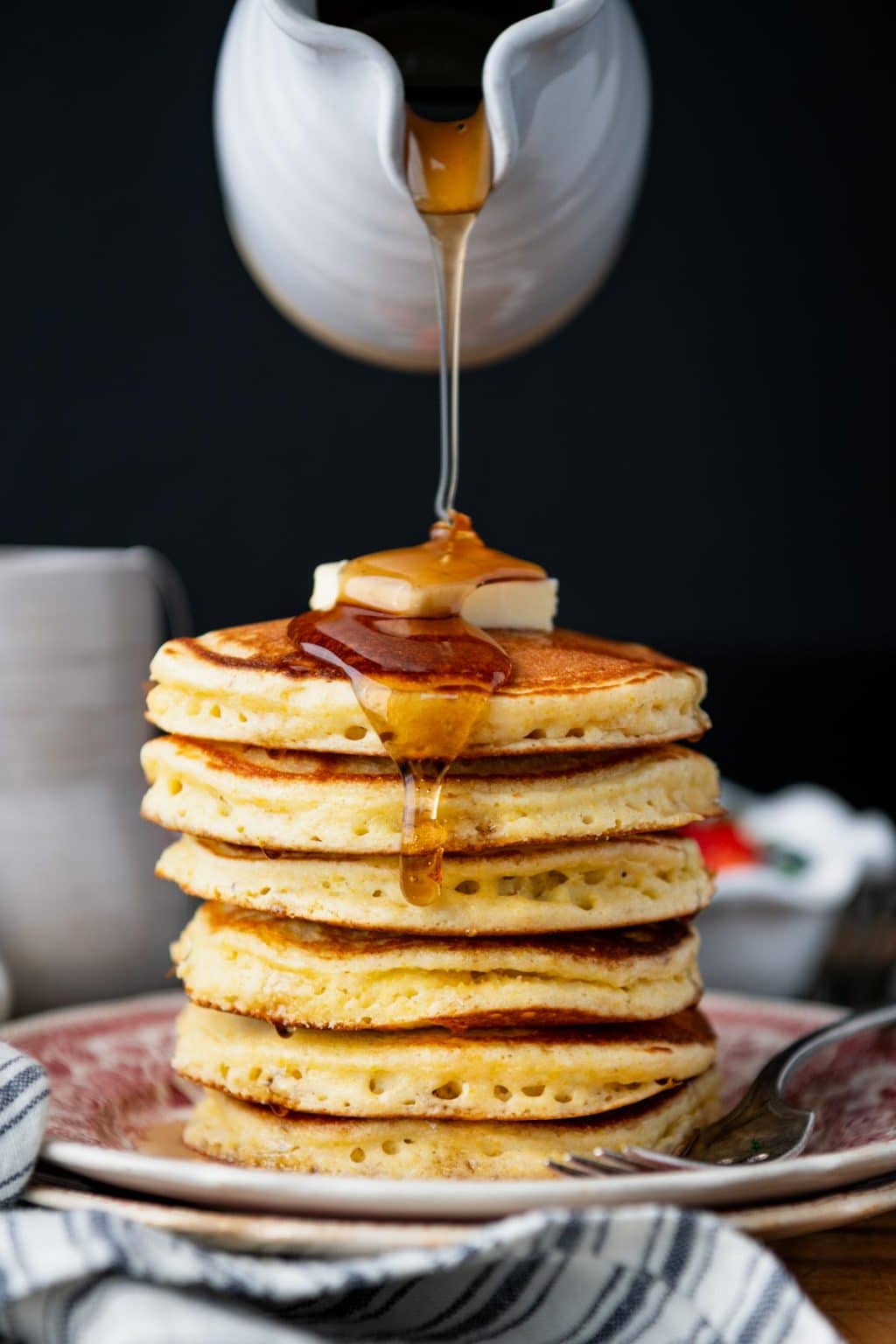 Jiffy Cornmeal Pancakes (Quick + Easy) The Seasoned Mom