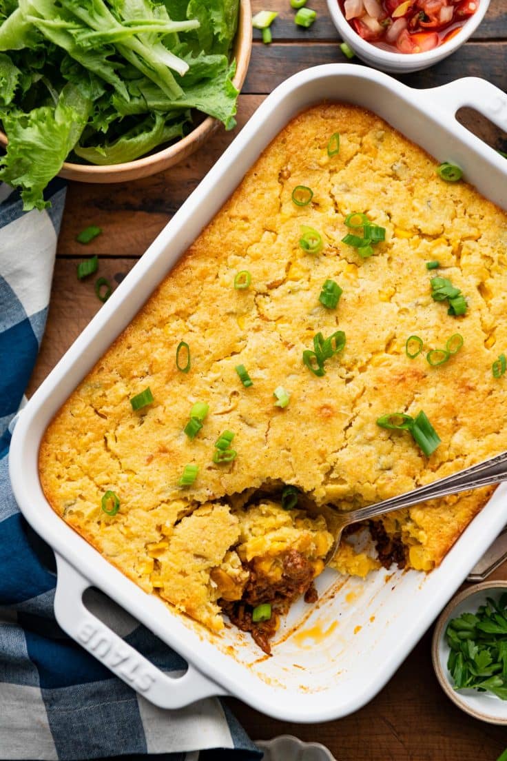 Jiffy Cornbread Taco Bake The Seasoned Mom