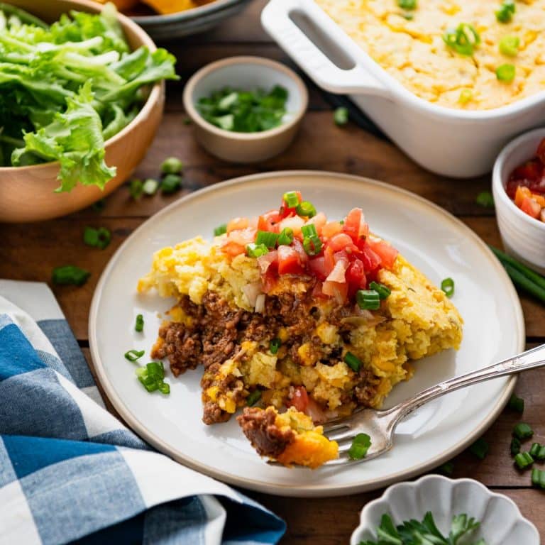 Jiffy Cornbread Taco Bake The Seasoned Mom