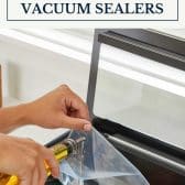 Best chamber vacuum sealers with text title box at top.
