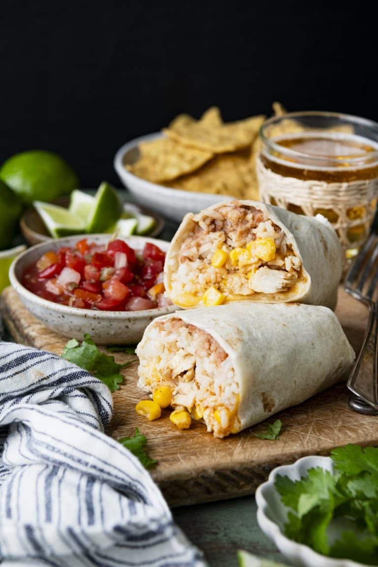 The Easiest Chicken Burrito Recipe (Freezer Friendly!) The Seasoned Mom