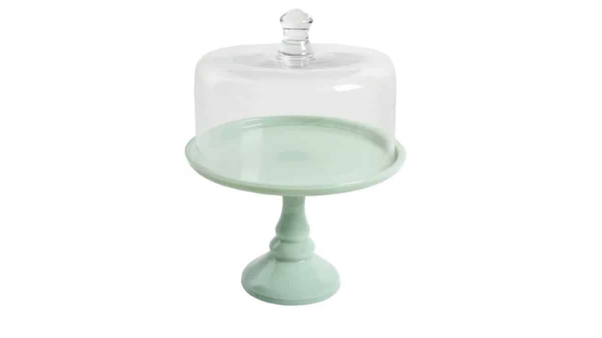 Pioneer Woman Cake Stand and Glass Cover