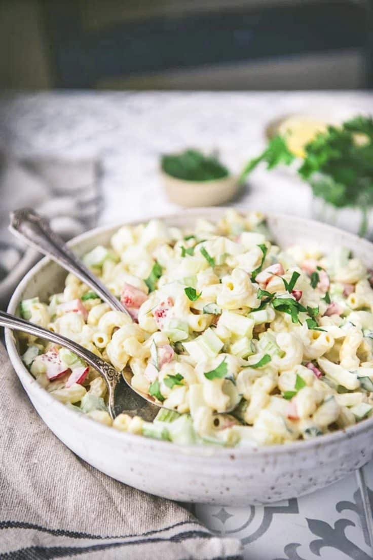 Southern Macaroni Salad - The Seasoned Mom