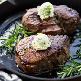 How to Cook Filet Mignon in Cast Iron {Easy Sear + Oven Method} – The ...