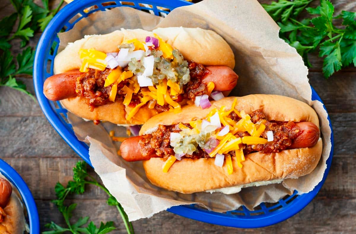 Hot Dog Chili Recipe {Easy Homemade Chili Dog Sauce}