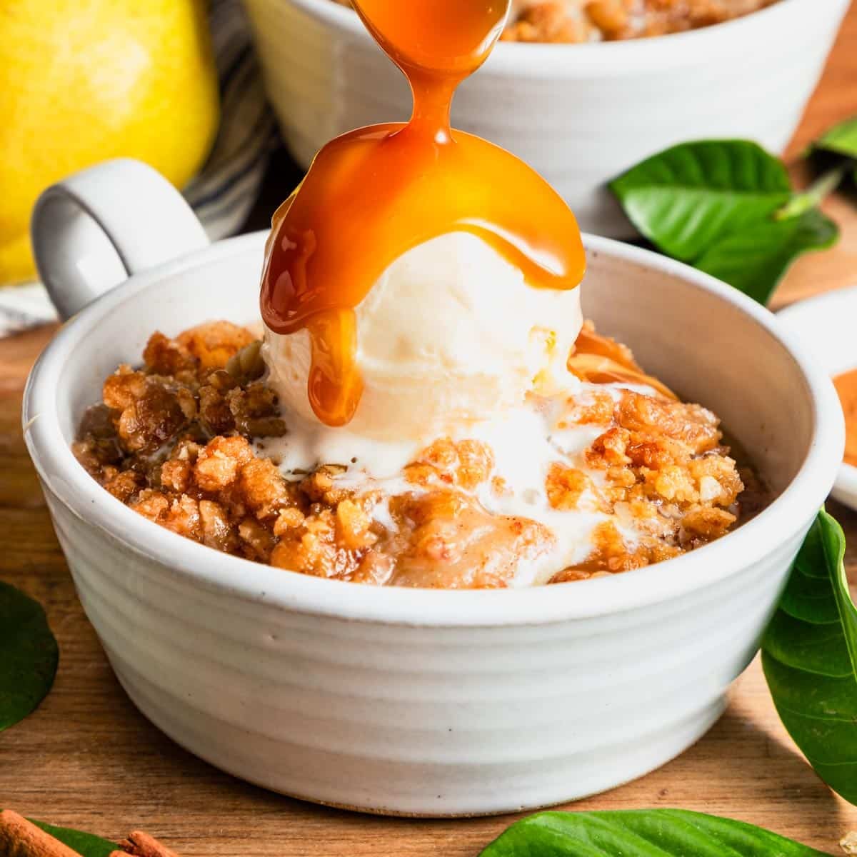 Quick and Easy Pear Crisp