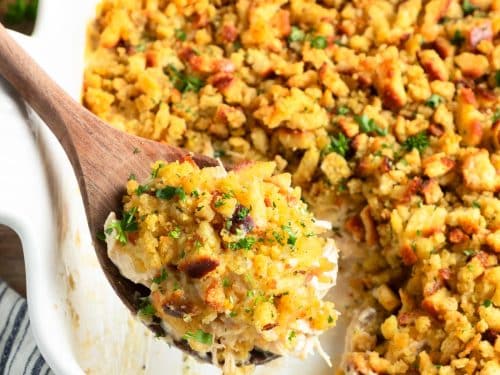 Chicken and Stuffing Casserole