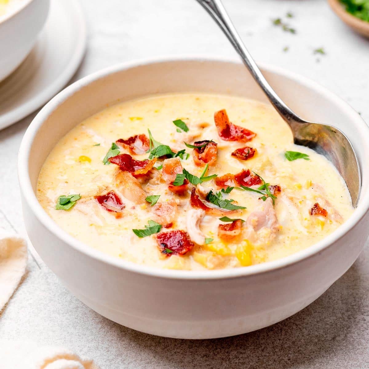 Crock Pot Chicken Corn Chowder