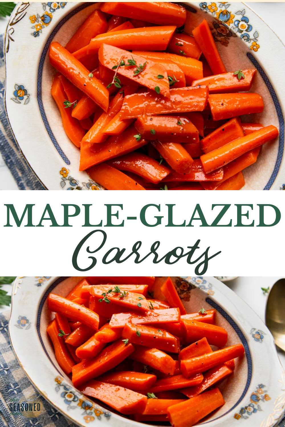 Easy Maple Glazed Carrots