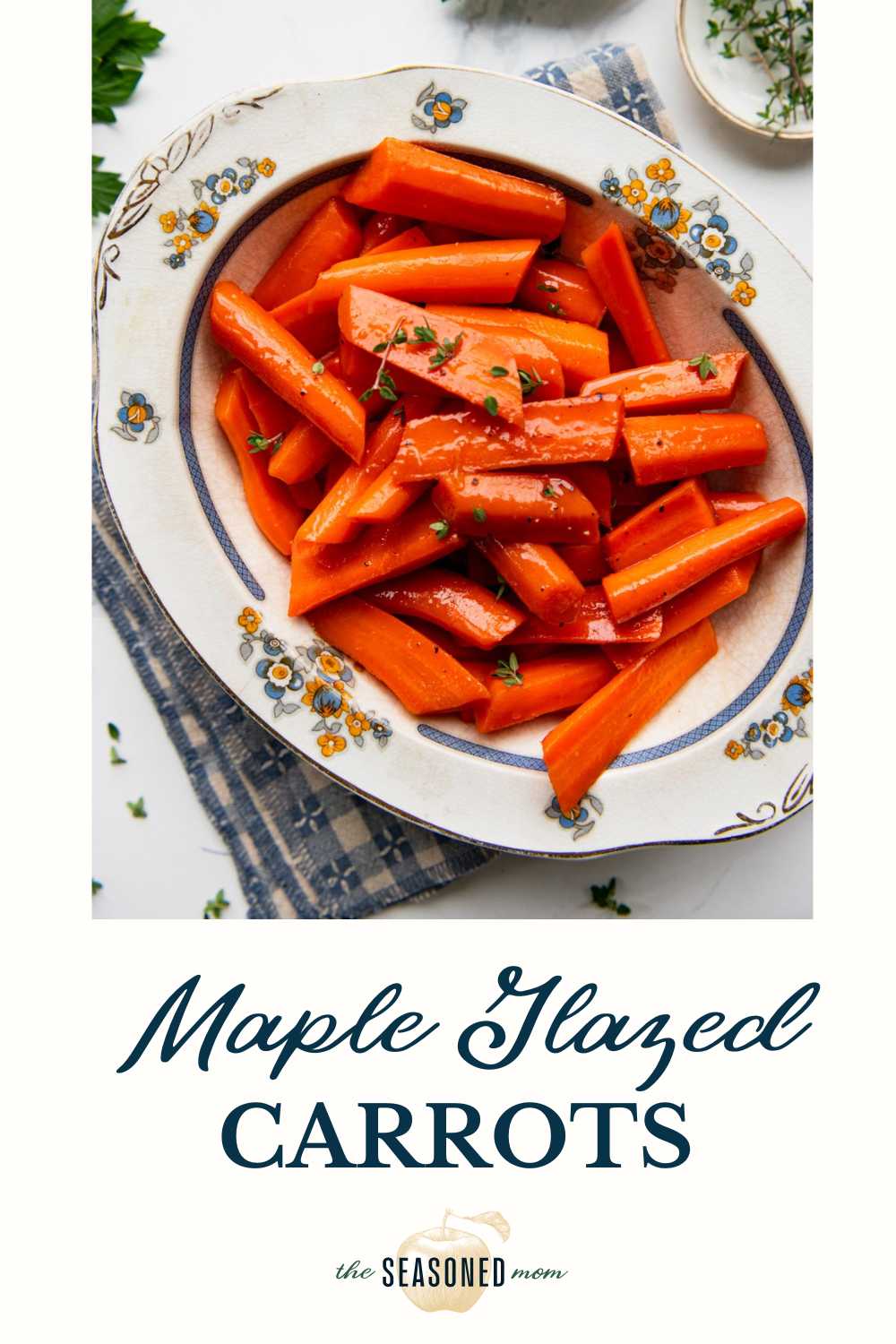 Easy Maple Glazed Carrots