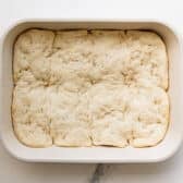 A parbaked biscuit crust.